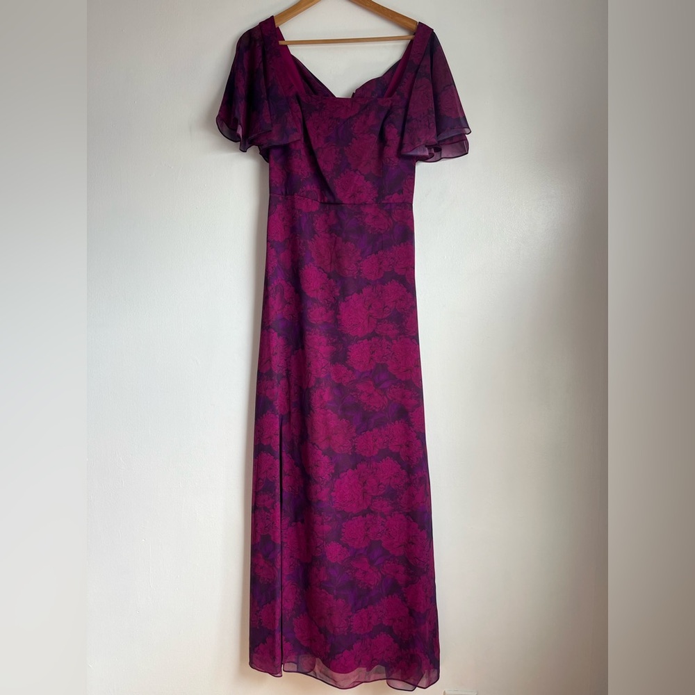 NWT Sachin & Babi Aurora Gown Dress Sizes 0, 4 Magenta / Pink - Picture 3 of 16